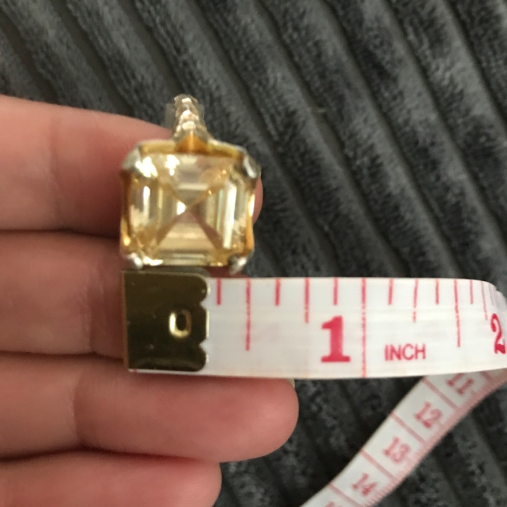 Citrine Silver Ring - image 7